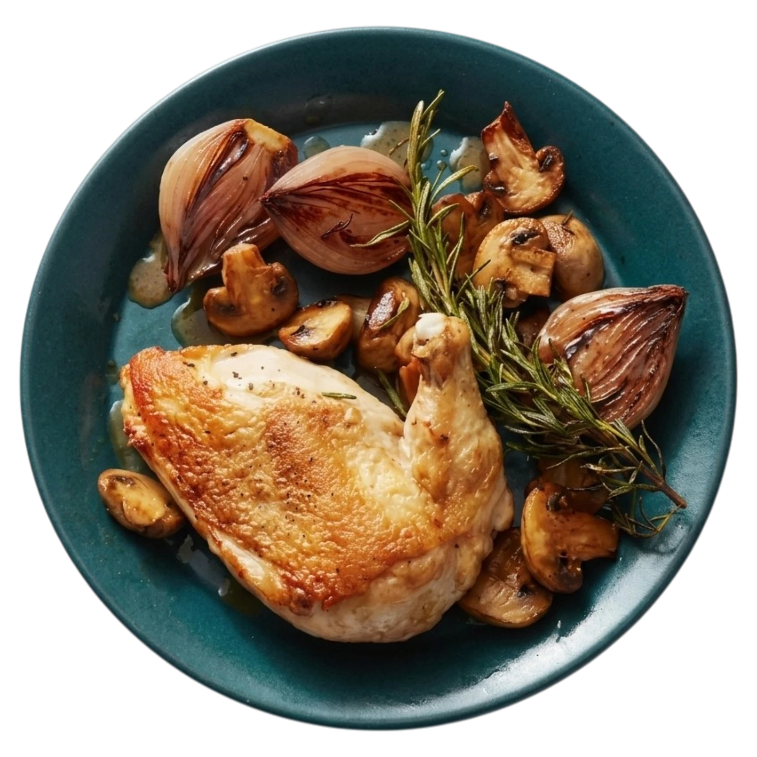 Lemon-herb roast chicken